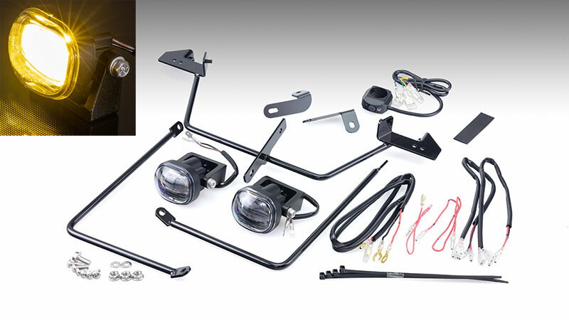 kijima/キジマ フォグランプKIT LED イエロー V-STROM250SX 23y-205-6162Y