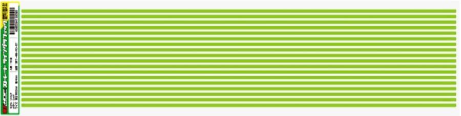 MDF/エムディーエフ ストレートライングラフィック 4M グリーン (品番 GKT-4M-GR-ST)