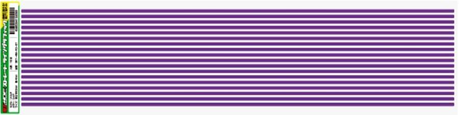 MDF/エムディーエフ ストレートライングラフィック 4M バイオレット (品番 GKT-4M-VI-ST)