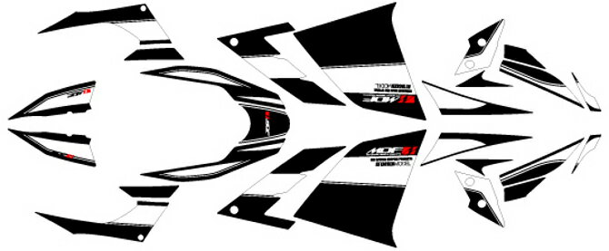 MDF/エムディーエフ 13-Ninja250 コンプリートBK (品番 M13NIN25-A-BK-ALL)