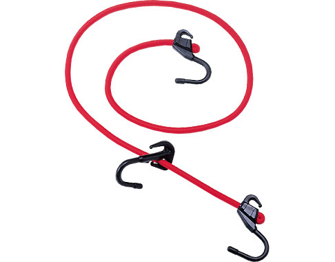 TANAX motofizz / タナックス モトフィズ キャリングコード 1-V レッド 100cm