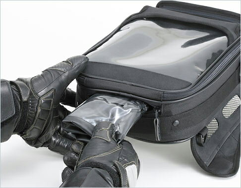 TANAX motofizz / タナックス モトフィズ スラントタンクバック M ブラック 5.1L 8...
