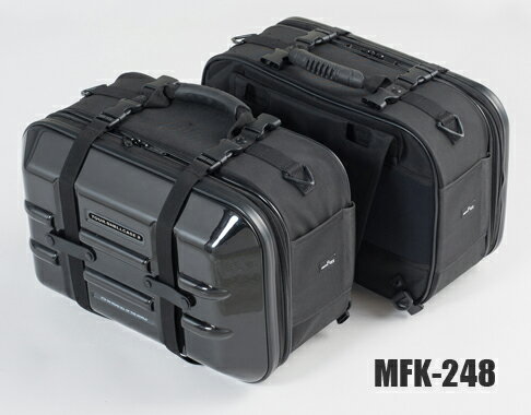 TANAX motofizz / タナックス モトフィズ　 ツアーシェルケース2（ブラック） MFK-248　 (品番 MFK-248)