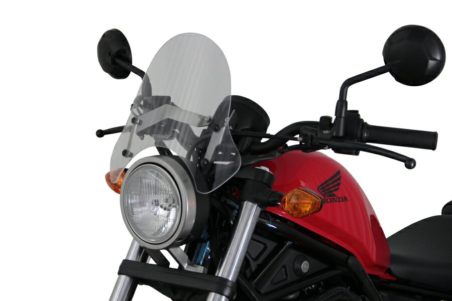 Rakuten - MRA/エムアールエー スクリーンスポーツショート クリア Rebel500/250 17-19 (品番 MPS118C)