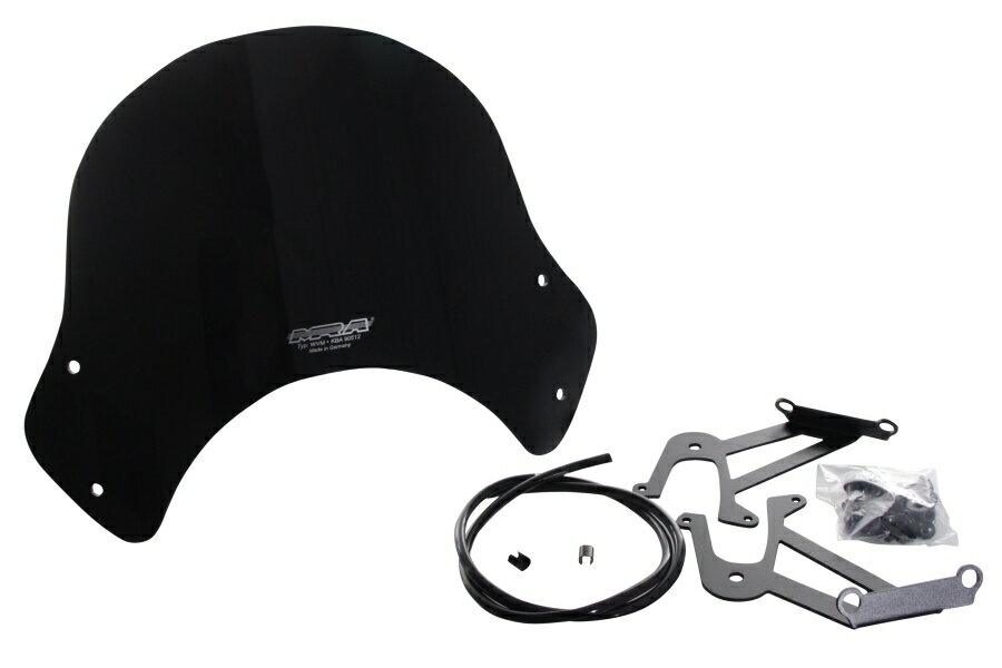 MRA/エムアールエー スクリーン スポーツショート ブラック Z900RS 18-22 MPS678K