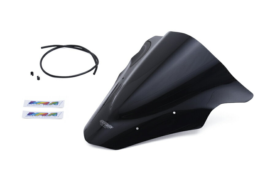 MRA/エムアールエー スクリーンレーシング ブラック Ninja650 12-16/Ninja400 14-17 (品番 MR656K)