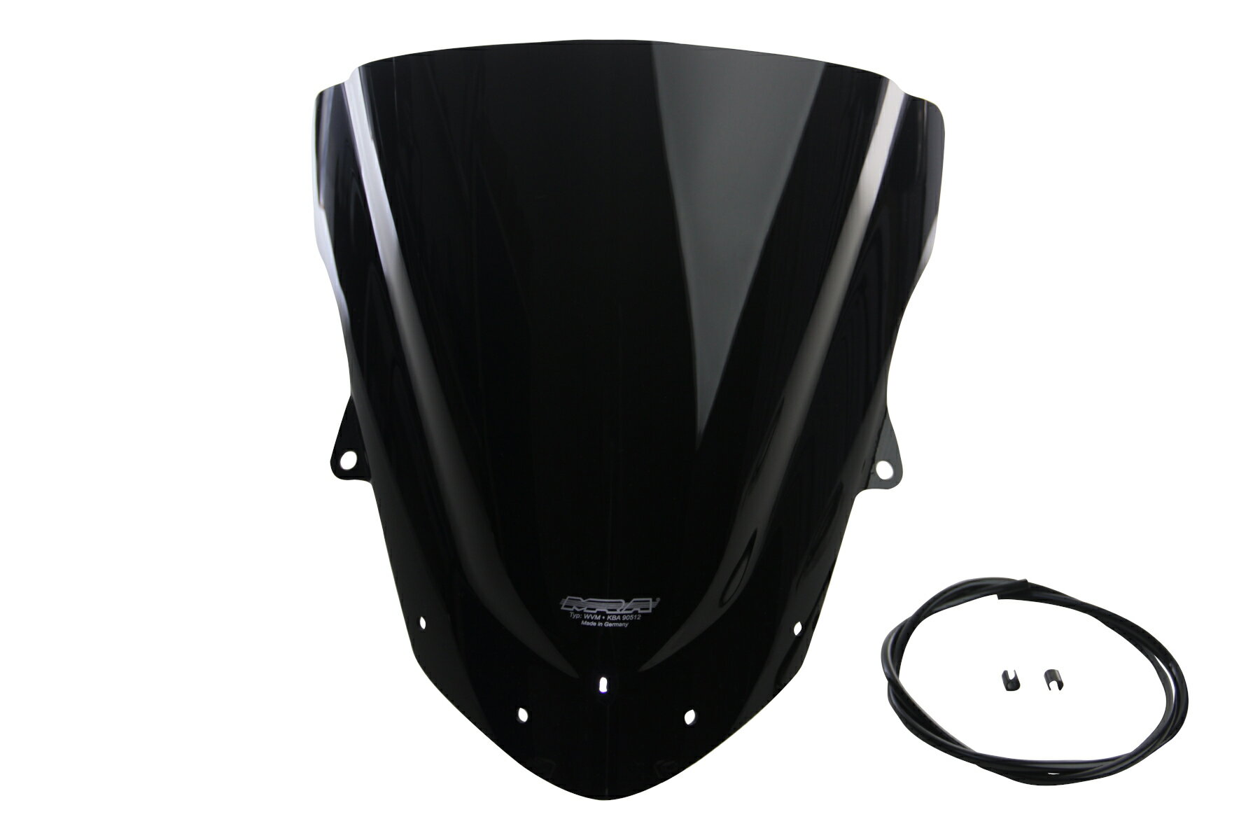 MRA/エムアールエー スクリーン レーシング ブラック ZX-6R 19-22 MR682K