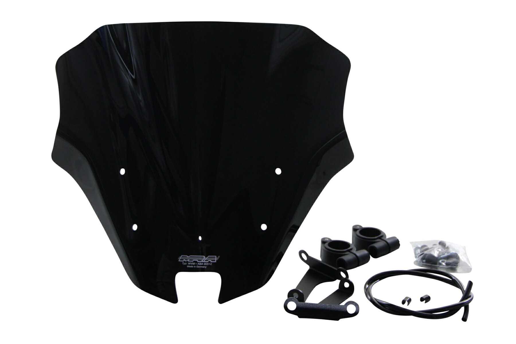 Rakuten - MRA/エムアールエー スクリーン レーシング ブラック 1290 SUPER DUKE R 17-19 MR855K