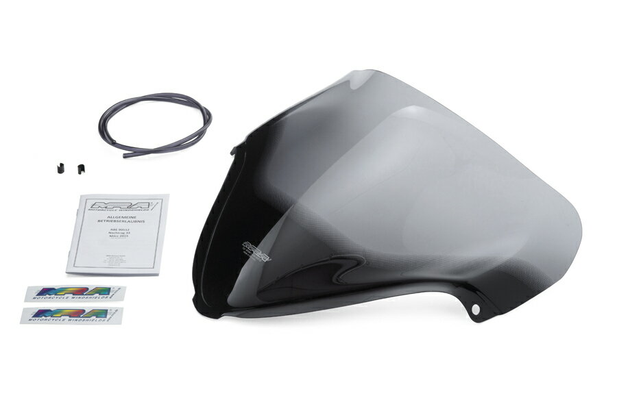 MRA/エムアールエー スクリーンスポイラー スモーク GSX1300R HAYABUSA 08-19