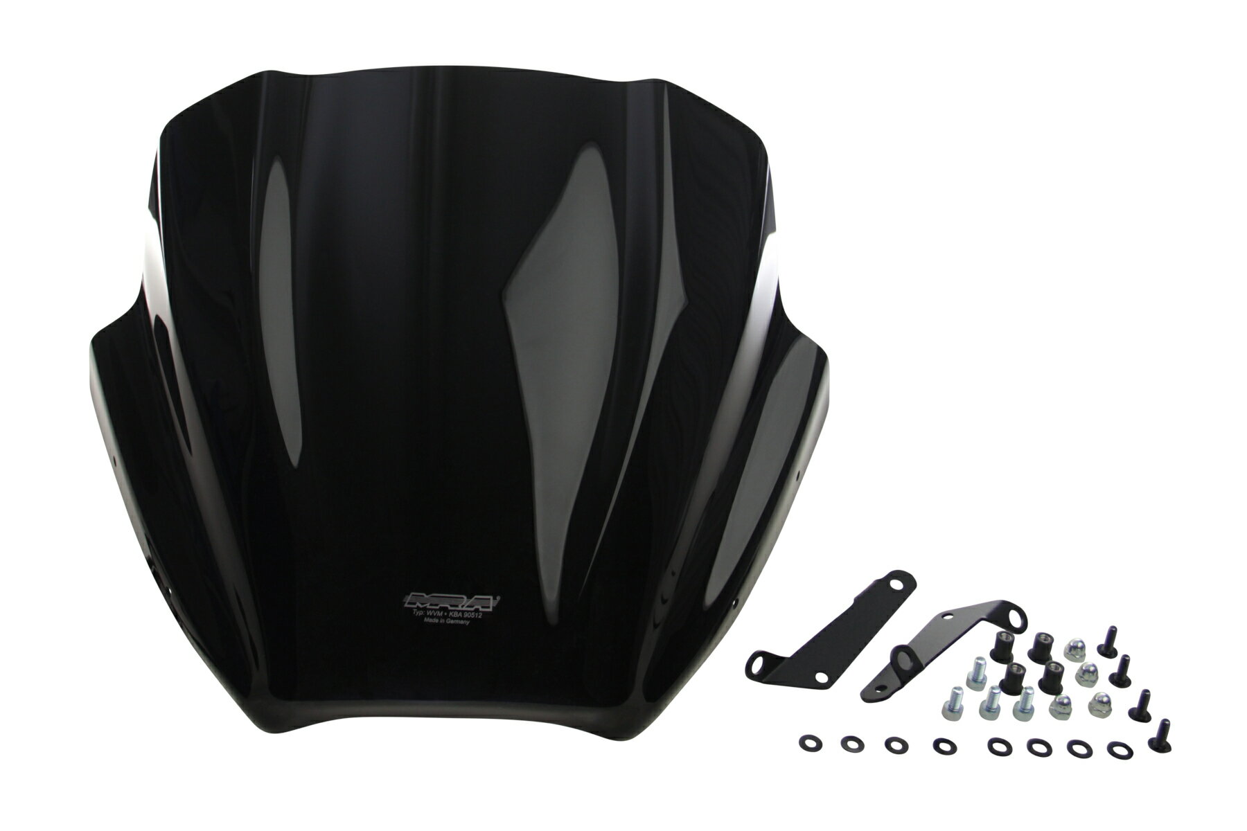 MRA/エムアールエー スクリーン ツーリング ブラック V-STROM 650/XT 17-22 MT461K