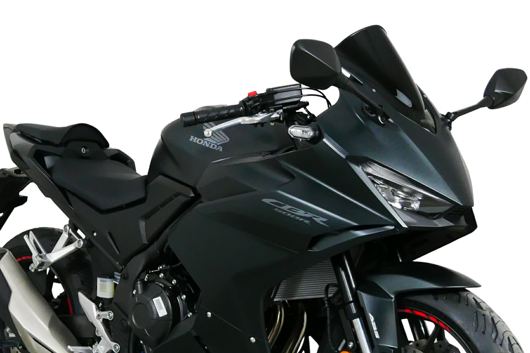 MRA/エムアールエー スクリーン レーシング ブラック CBR400R 19-24 MR159K