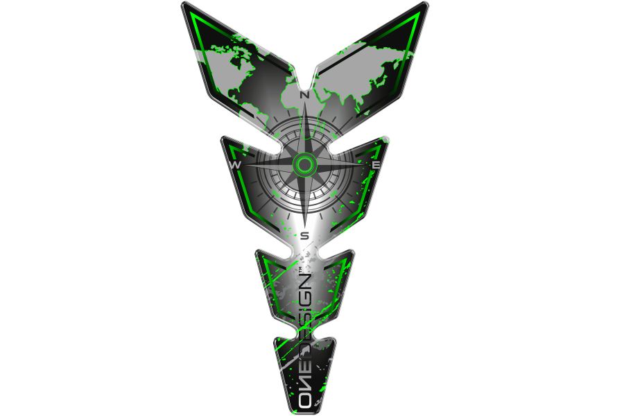 ONEDESIGN(PRINT) タンクパッド ナロー カーディナル GRN (品番 CGMOS110VP )