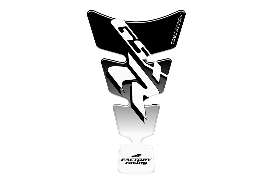 ONEDESIGN(PRINT) タンクパッド GSX-R ブラック 213×128mm