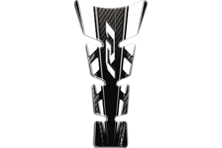 ONEDESIGN(PRINT) タンクパッド スリム BLK YZF-R1/M 15-17 (品番 CGSLIBR1P )