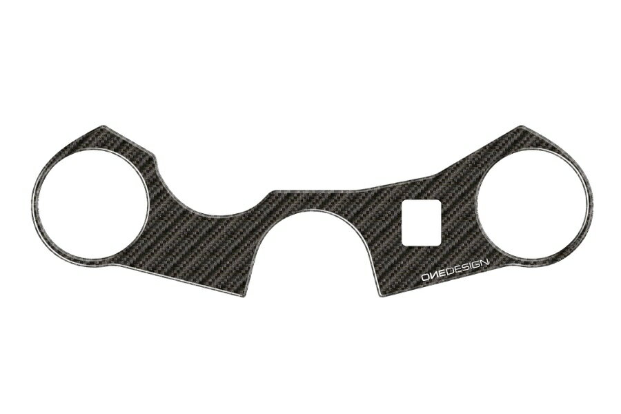 ONEDESIGN(PRINT) トップブリッジステッカー カーボン柄 GSX-R600/750 06-16 (品番 PPSS21P )