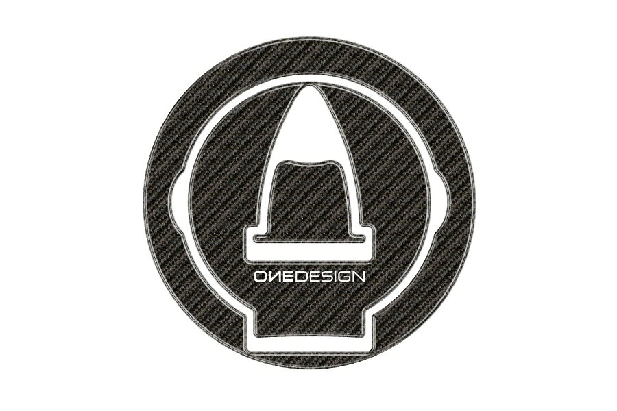 ONEDESIGN(PRINT) フューエルキャップパッド カーボン柄 主にDUCATI 09- 一部車両除く (品番 PTGSD2P )