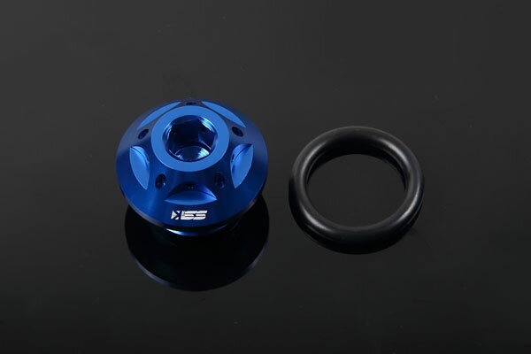 SSK SPEEDRA オイルフィラーキャップ M20×P1.5 ブルー (品番 AOC0104BE)