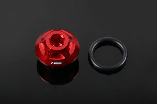 SSK SPEEDRA オイルフィラーキャップ M20×P1.5 レッド (品番 AOC0104RD)