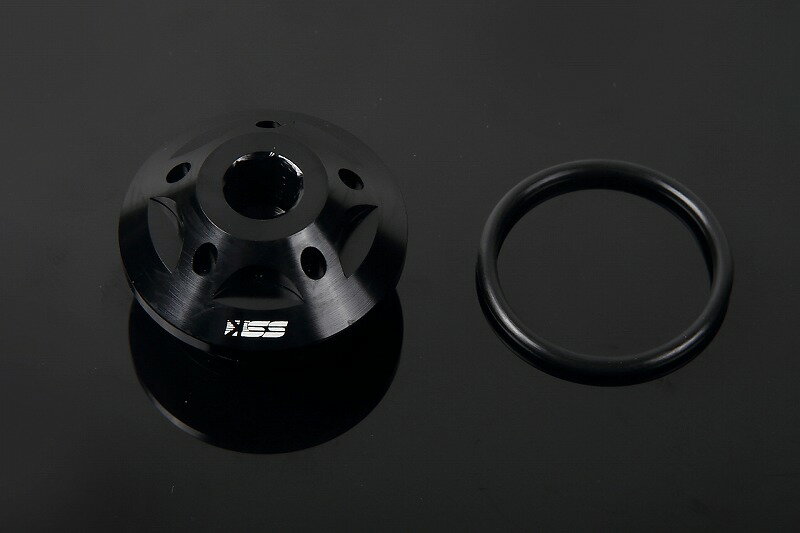 SSK SPEEDRA オイルフィラーキャップ M24×P3 ブラック (品番 AOC0105BK)