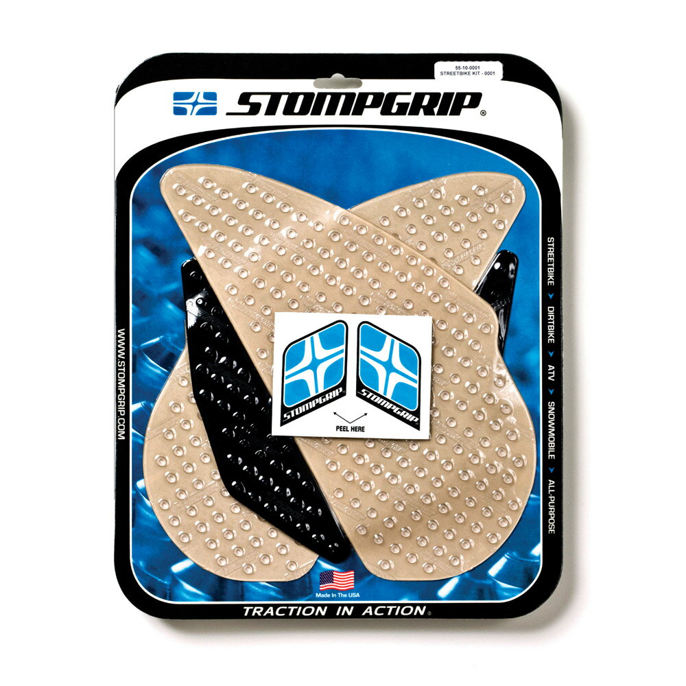 Rakuten - STOMPGRIP/ストンプグリップ トラクションパッドタンクキット クリア YZF-R1 02-03 (品番 55-10-0001C )