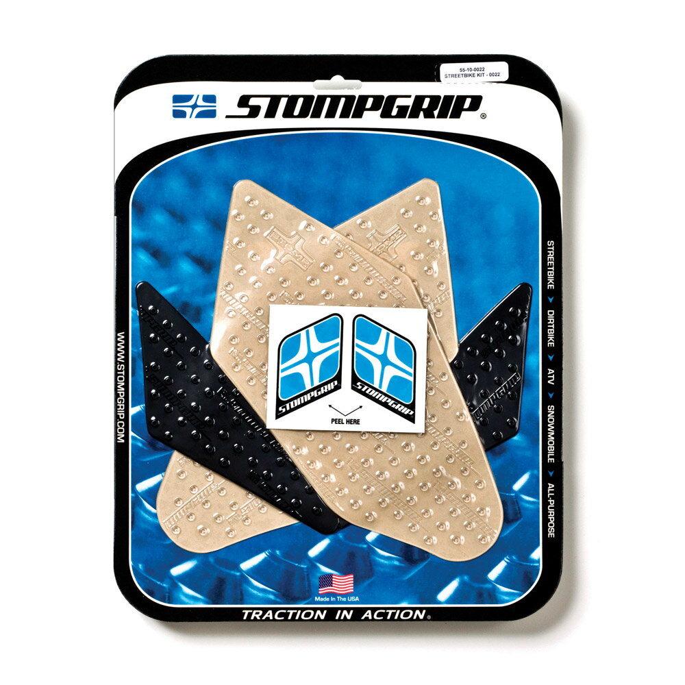 Rakuten - STOMPGRIP/ストンプグリップ トラクションパッドタンクキット クリア CBR250R 11-13 (品番 55-10-0022C )