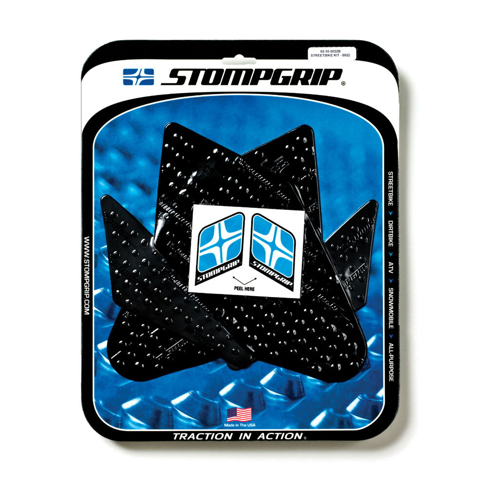 Rakuten - STOMPGRIP/ストンプグリップ トラクションパッドタンクキット ブラック CBR250R 11-13 (品番 55-10-0022B)