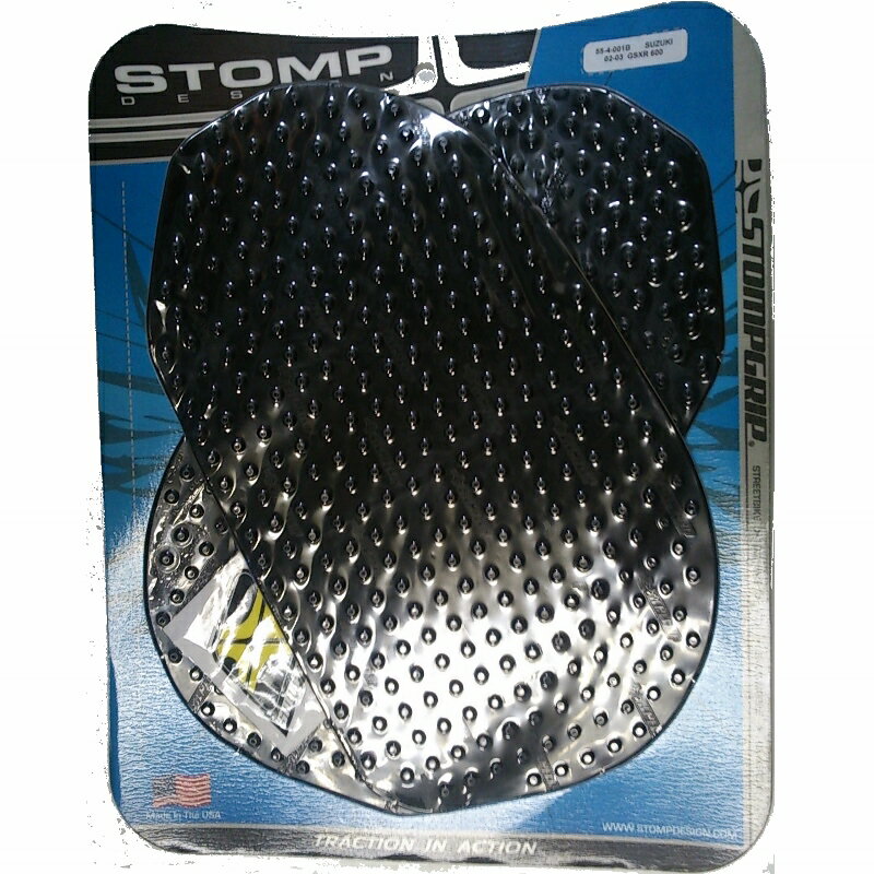 SUZUKI - STOMPGRIP/ストンプグリップ トラクションパッドタンクキット ブラック GSXR600/750 02-03 (品番 55-10-0047B)