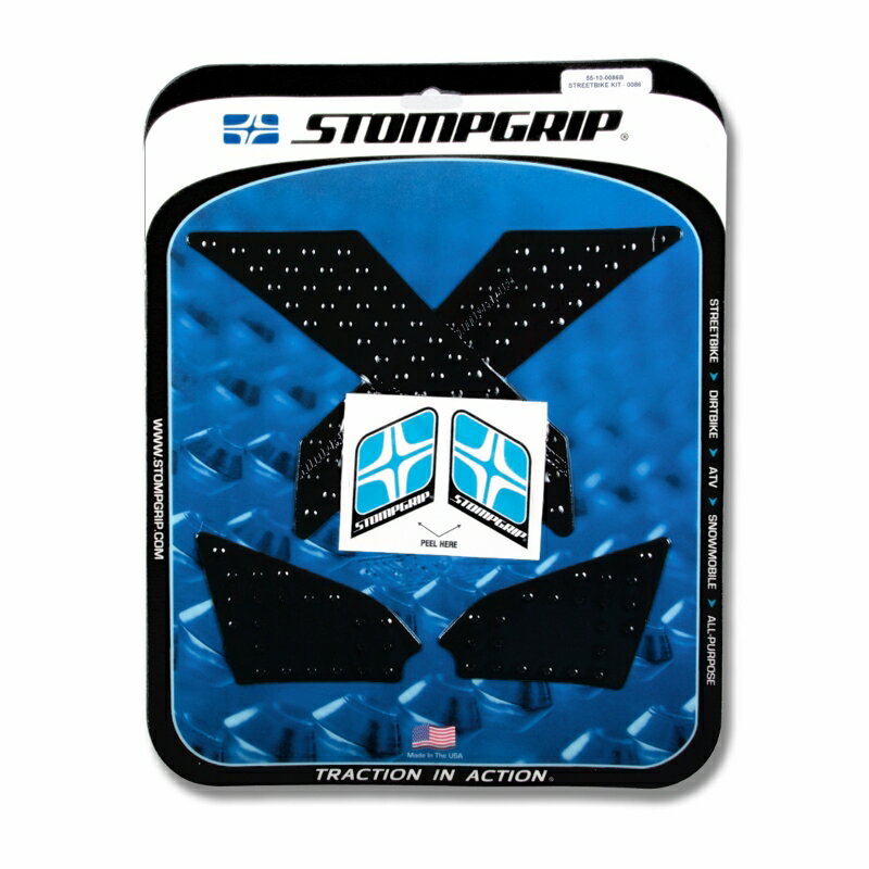 HONDA - STOMPGRIP/ストンプグリップ トラクションパッドタンクキット ブラック NC700X/750X 14 (品番 55-10-0086B)