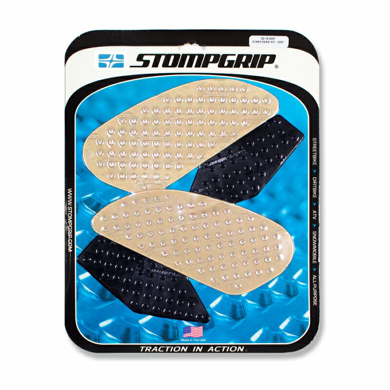 Rakuten - STOMPGRIP/ストンプグリップ トラクションパッドタンクキット クリア VFR800F 15 (品番 55-10-0097C )