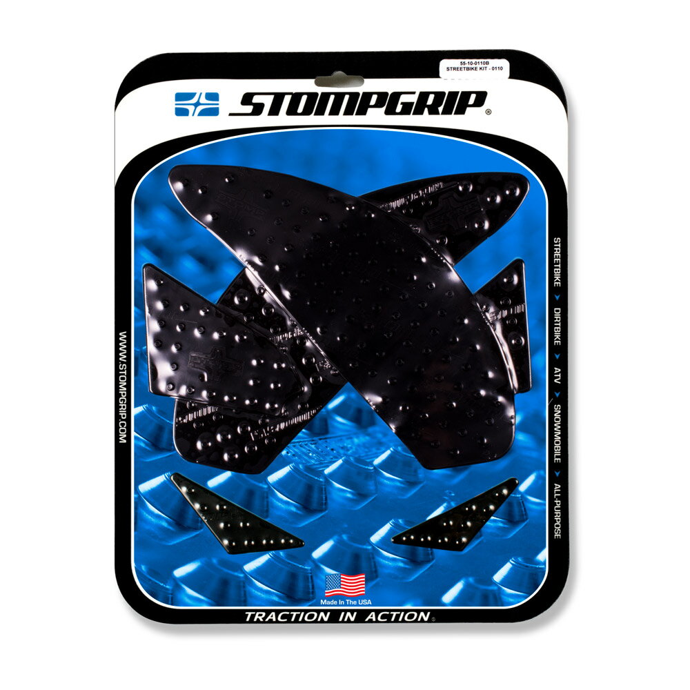 SUZUKI - STOMPGRIP/ストンプグリップ トラクションパッドタンクキット BLK GSX-S750 15、GSR750 12-15 (品番 55-10-0110B)