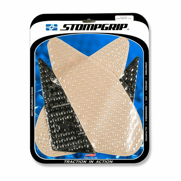 SUZUKI - STOMPGRIP/ストンプグリップ トラクションパッドタンクキット クリア GSX-S1000 16-17 (品番 55-10-0120C )