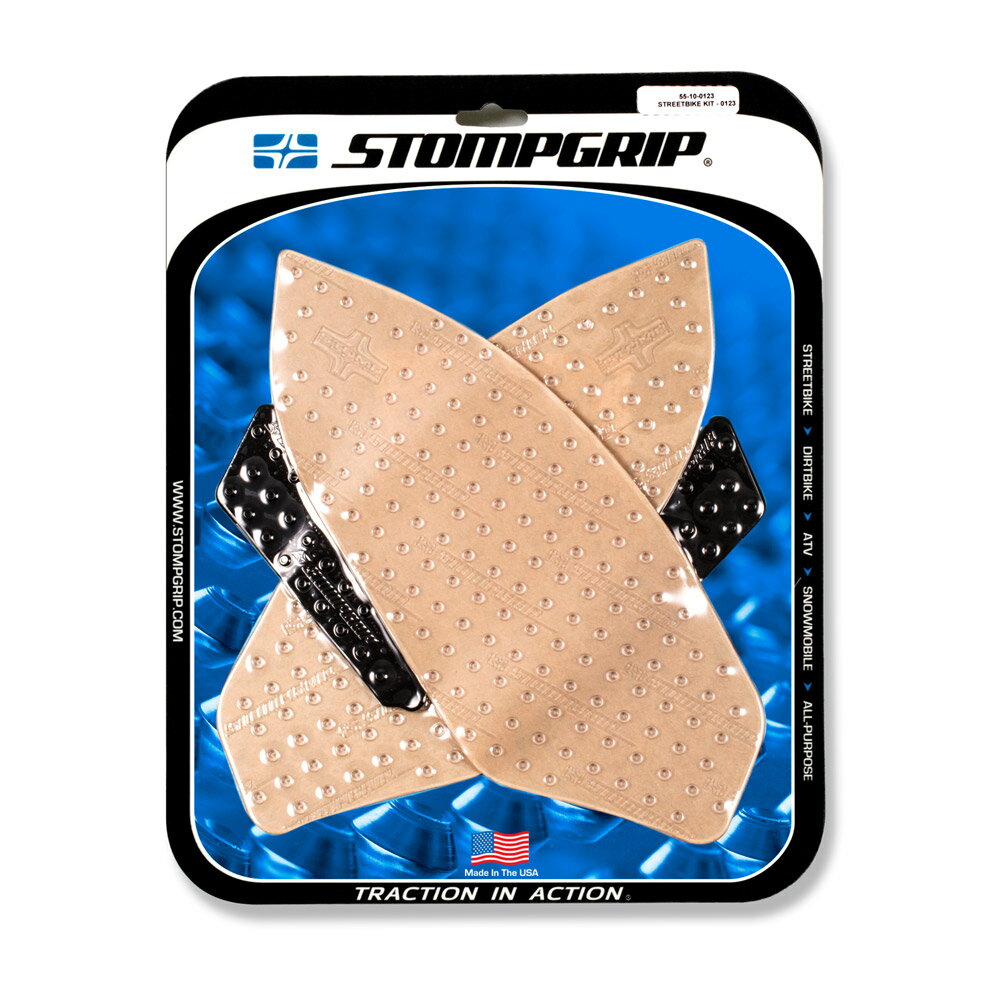 Rakuten - STOMPGRIP/ストンプグリップ トラクションパッドタンクキット クリア CBR500R/400R CB500F 16-17 (品番 55-10-0123C )