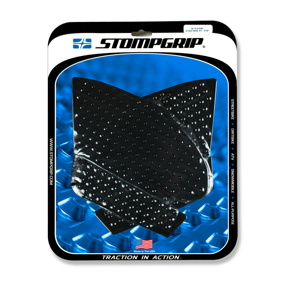 SUZUKI - STOMPGRIP/ストンプグリップ トラクションパッドタンクキット ブラック GSXR1000/GSXR1000R 17 (品番 55-10-0143B)