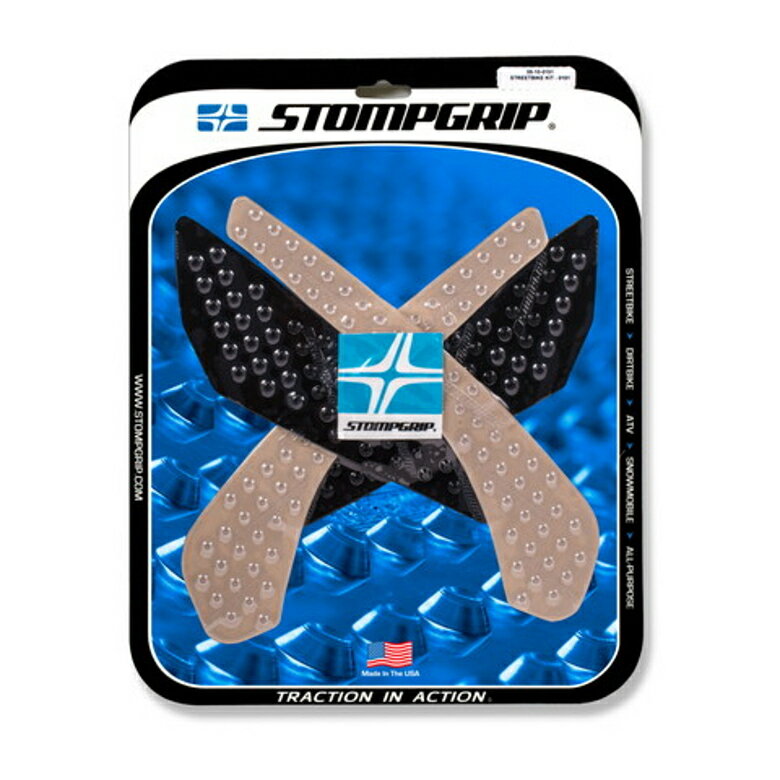Rakuten - STOMPGRIP/ストンプグリップ トラクションパッドタンクキット クリア GSX-S750 18 (品番 55-10-0151C )