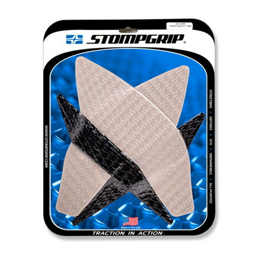 YAMAHA - STOMPGRIP/ストンプグリップ トラクションパッド タンクキット icon クリア YZF-R1 15-19 (品番 55-14-0099C )