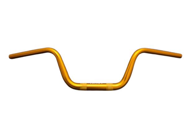 Rakuten - 【PMC.Inc】 ARCHI-YB アルミハンドルバー ゴールド +30mmクラッチワイヤー付き 　内径13.5φ　189-5485