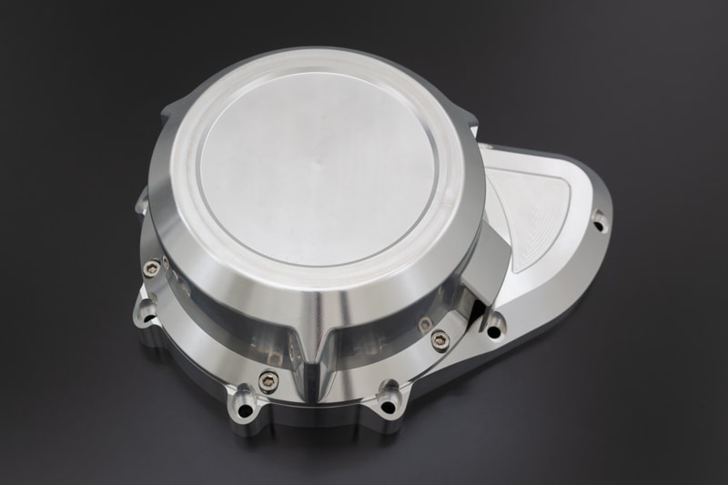 Rakuten - 【PMC.Inc】 ビレット ダイナモカバー Type-Z シルバー　72-302