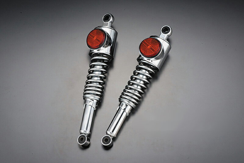 【PMC.Inc】 Z1/Z2 STDタイプ リアショック 純正型 ブラックリム/レッド