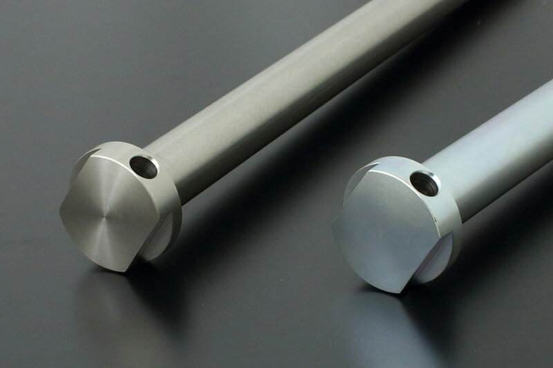 Z1/Z2 アクスルシャフトセット ユニクロメッキ (フロント)