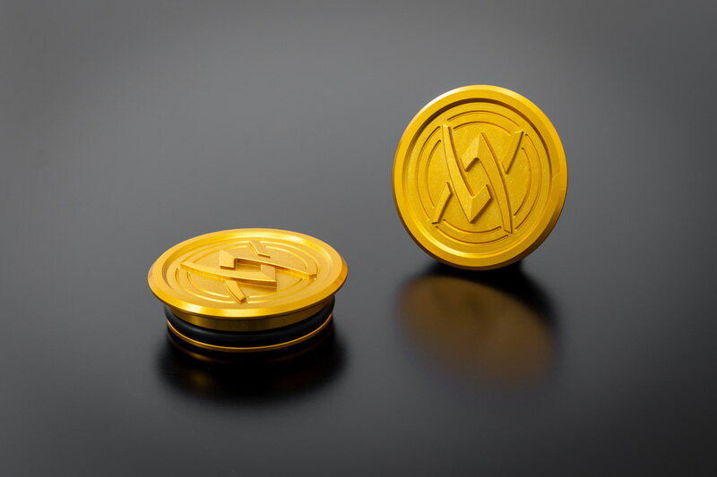 【PMC.Inc】 ARCHIロゴプラグシリーズ スイングアームピボット ゴールド (品番 189-1135 )