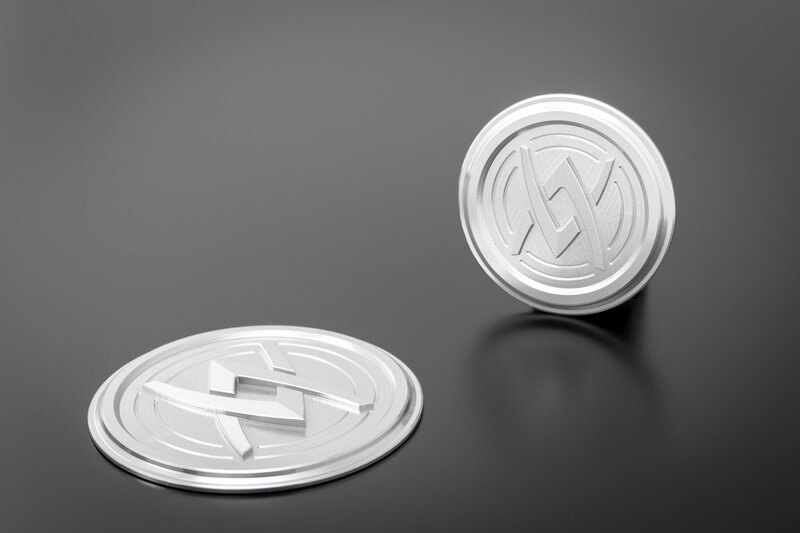 【PMC.Inc】 ARCHIロゴプラグシリーズ エンジンカバー シルバー (品番 189-1162 )