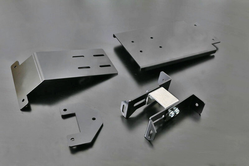 Z1/Z2 フェンダーレスキット ブラックアルマイト