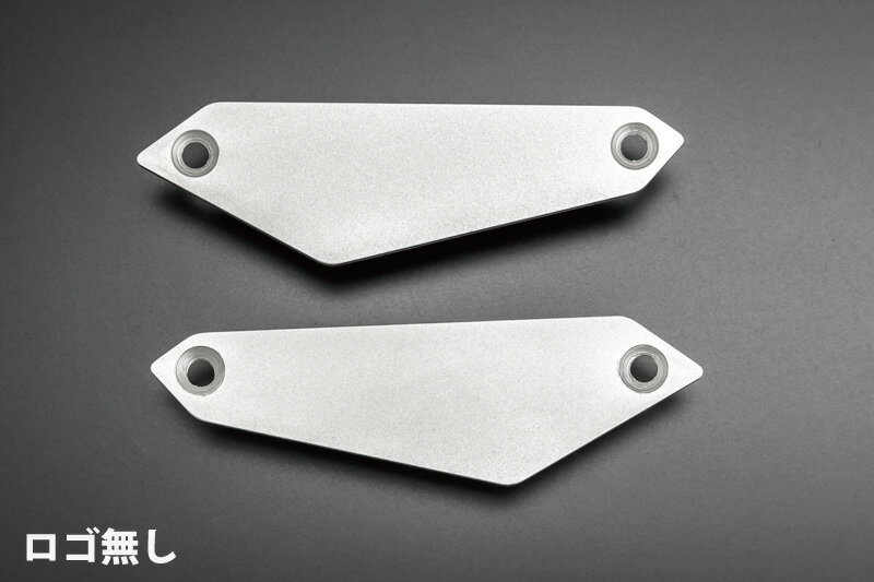 【PMC.Inc】 純正スライダー用プレート 無地 Sシルバー (品番 189-5422 )