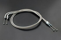 【PMC.Inc】 スロットルワイヤー メッシュ +50mm CB750K (品番 146-2182 )