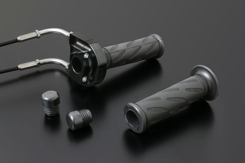 【PMC.Inc】 ハイスロットルキット TYPE-1 ブラック φ40 STDワイヤー付き 110cm