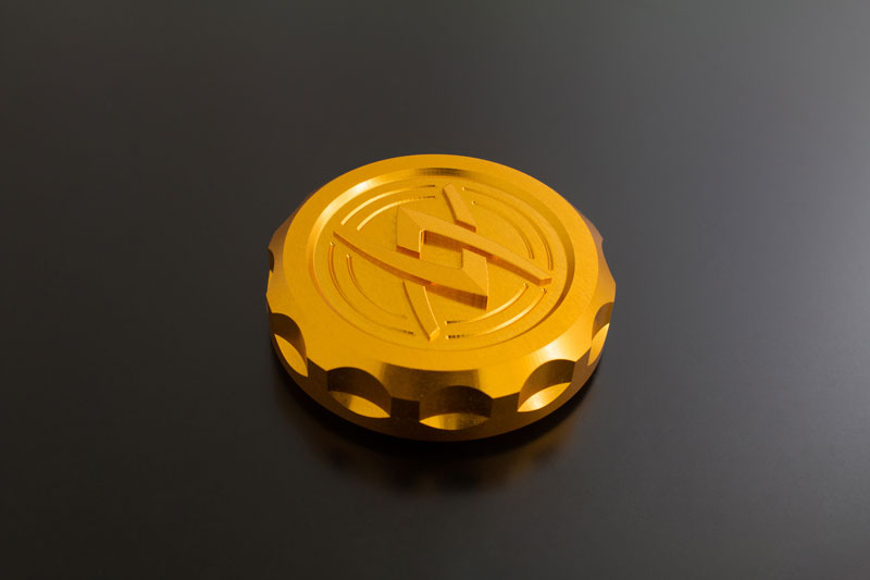 【PMC.Inc】 ステムトップキャップ ZX-25R ゴールド (品番 193-5105 )