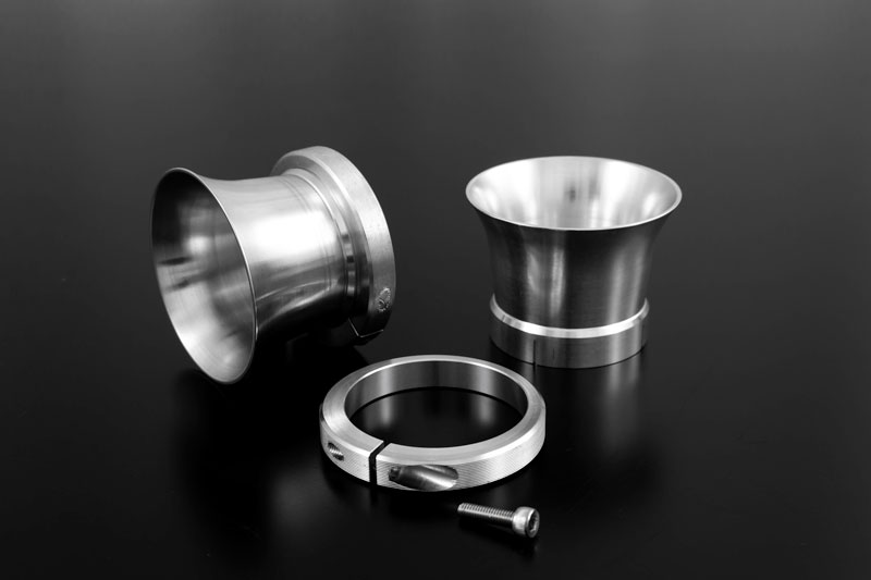 【PMC.Inc】 VM29用アルミビレット エアファンネル ショート(45mm) (品番 28-0511 )
