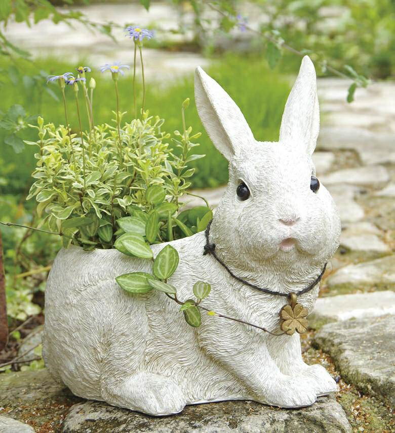 楽天市場】うさぎ(プランター|植木鉢・プランター 楽天市場】うさぎ(プランター|植木鉢・プランター
