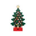 クリスマス アドベントツリー クリスマスツリー型 アドベントカレンダー 木製