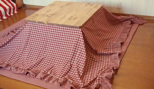 こたつ布団カバー 洗える 正方形 215×215cm 北欧 ノルディック ギャッベ柄